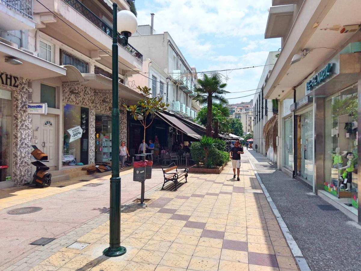 Ferienwohnung Central Oasis Kavala Exterior foto